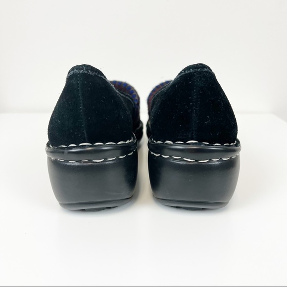 Naturalizer Womens Suri Clogs Shoes Black Suede Slip
On Wedge Size 10 M - Picture 4 of 10